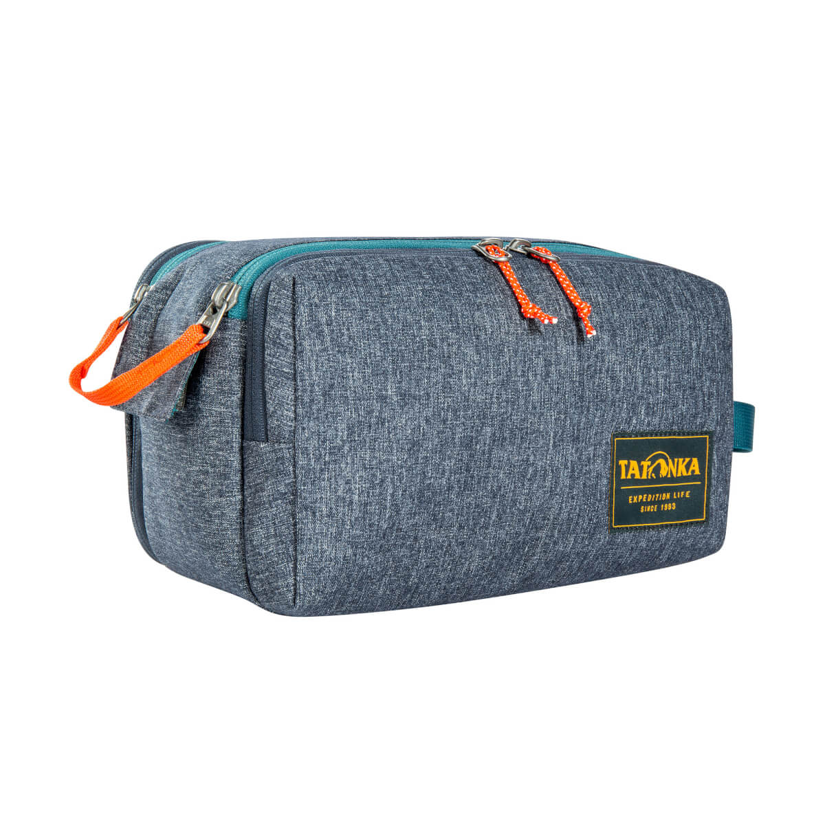 Tatonka Double Zip Toiletry Pouch (Navy) 🌱