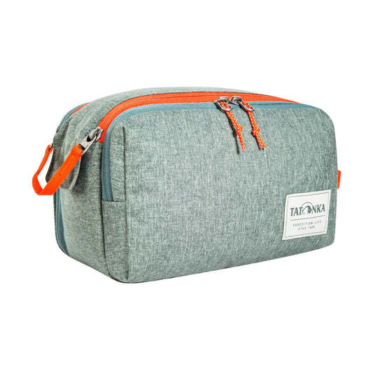 Tatonka Double Zip Toiletry Pouch (Sage Green) 🌱