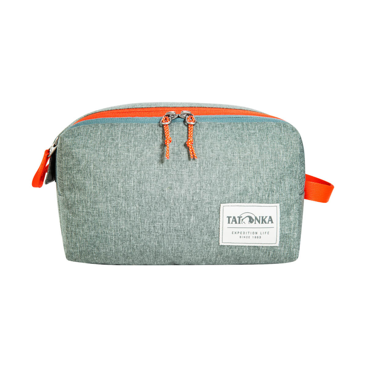 Tatonka Double Zip Toiletry Pouch (Sage Green) 🌱
