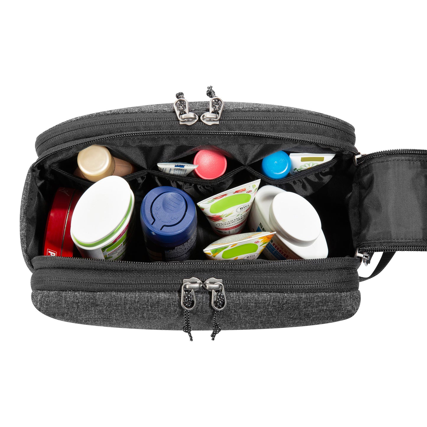 Tatonka Double Zip Toiletry Pouch (Sage Green) 🌱