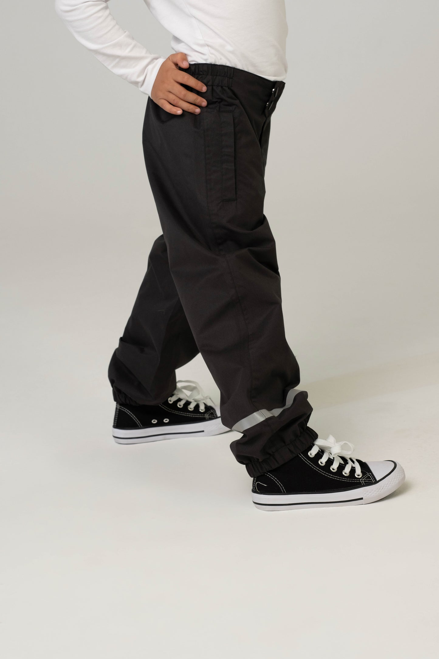 Kids Rain Pants - Black