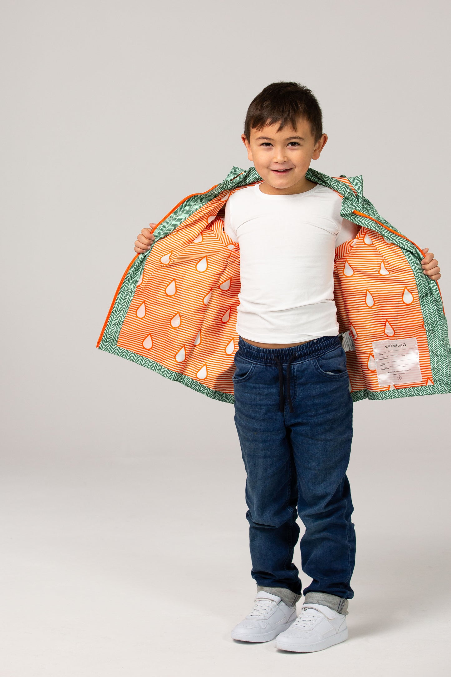 Kids Rain Jacket - Manu