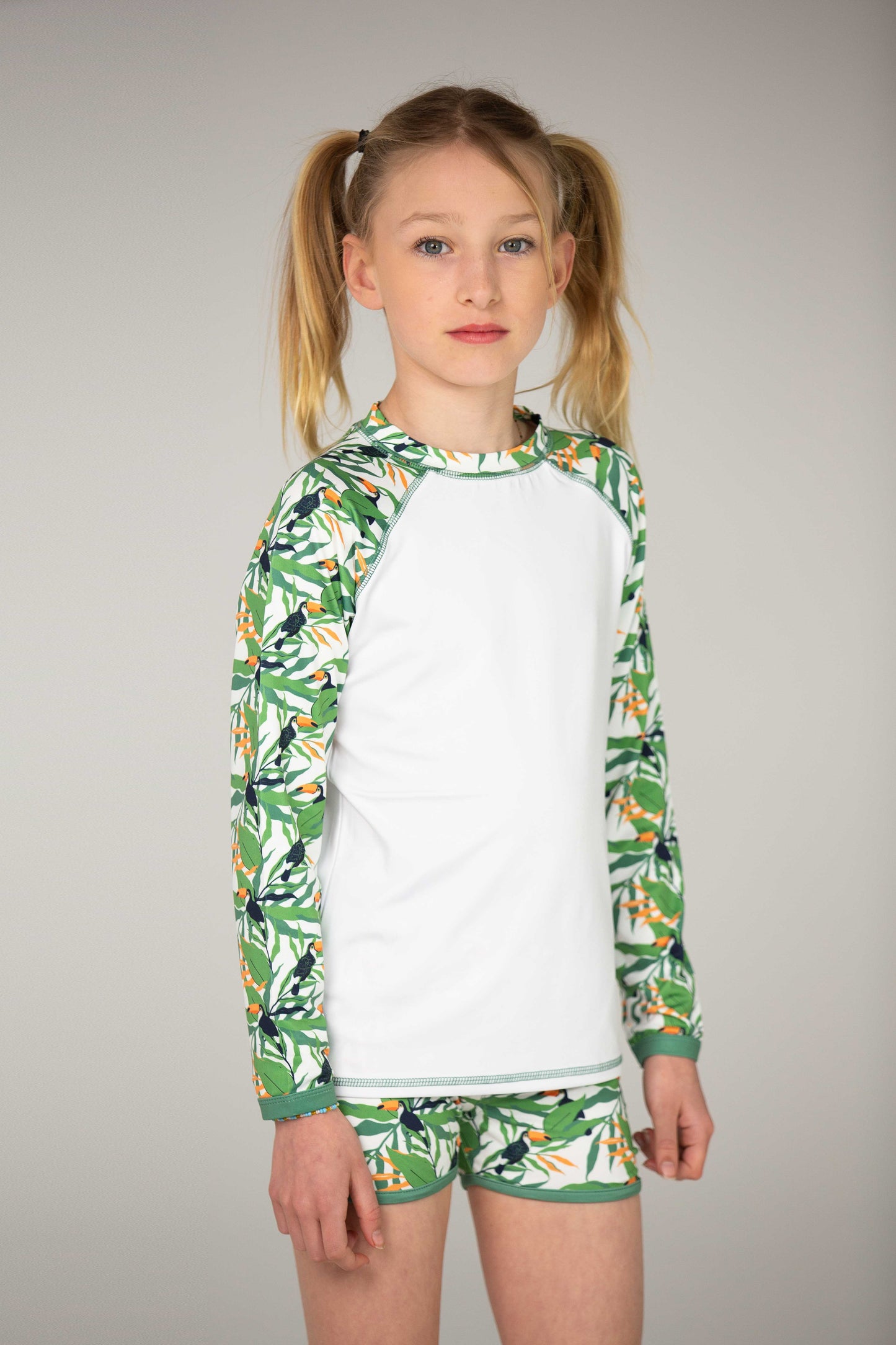 Girls Swimming Trunks UPF50+ - Toucan