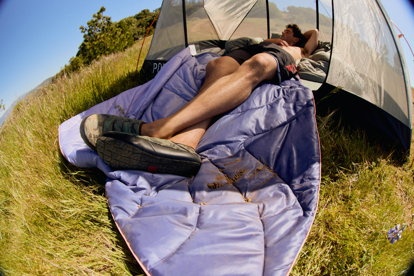 Rumpl Original Puffy Blanket - Dusk Fade 🌱