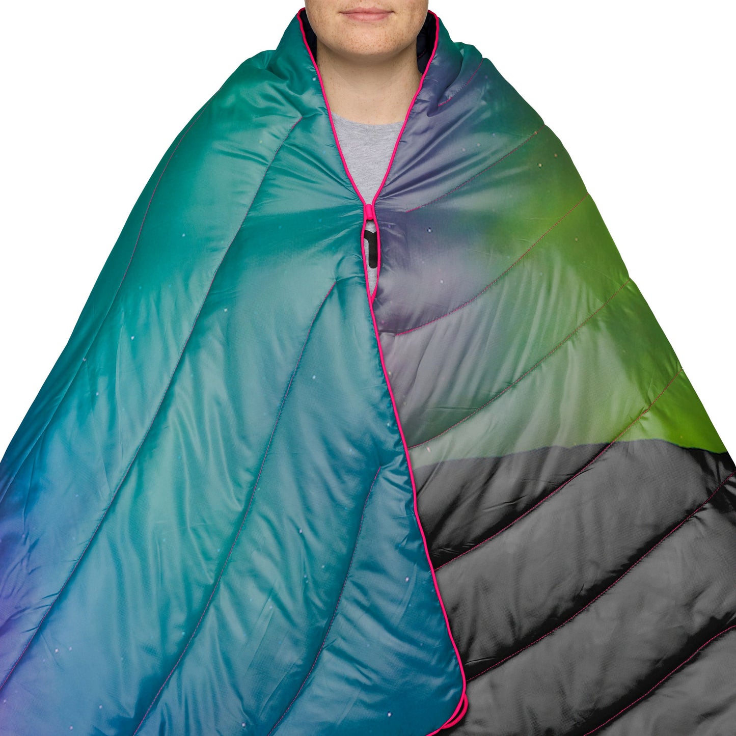 Rumpl Original Puffy Blanket - Northern Lights 🌱