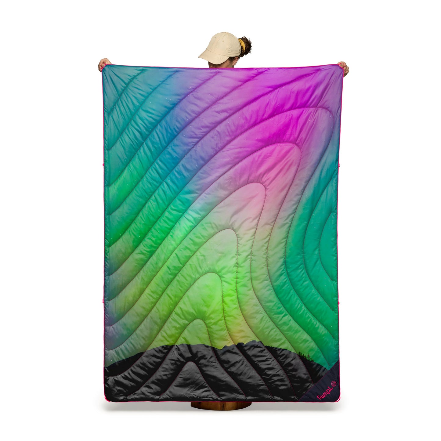 Rumpl Original Puffy Blanket - Northern Lights 🌱