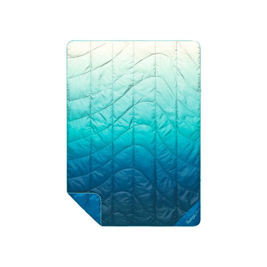 Rumpl Travel Puffy Blanket - Deep Foam Fade 🌱