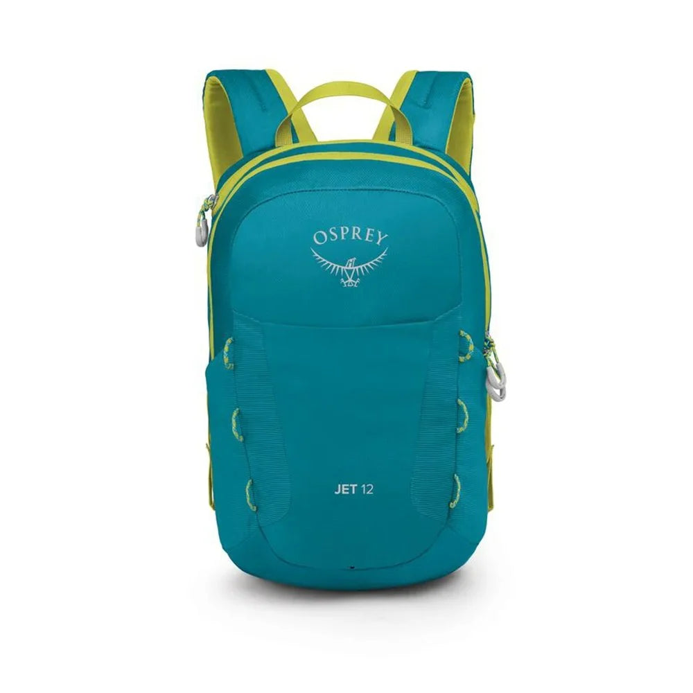 Osprey Jet 12L Kids Hiking Backpack (Blue Spikemoss) 🌱