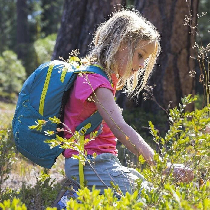 Osprey Jet 12L Kids Hiking Backpack (Blue Spikemoss) 🌱