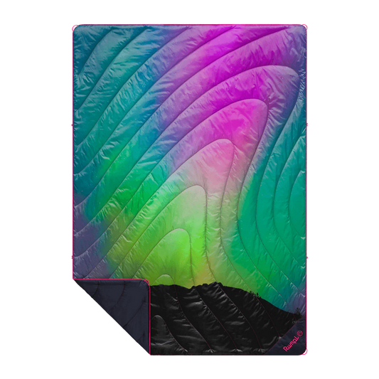 Rumpl Original Puffy Blanket - Northern Lights 🌱