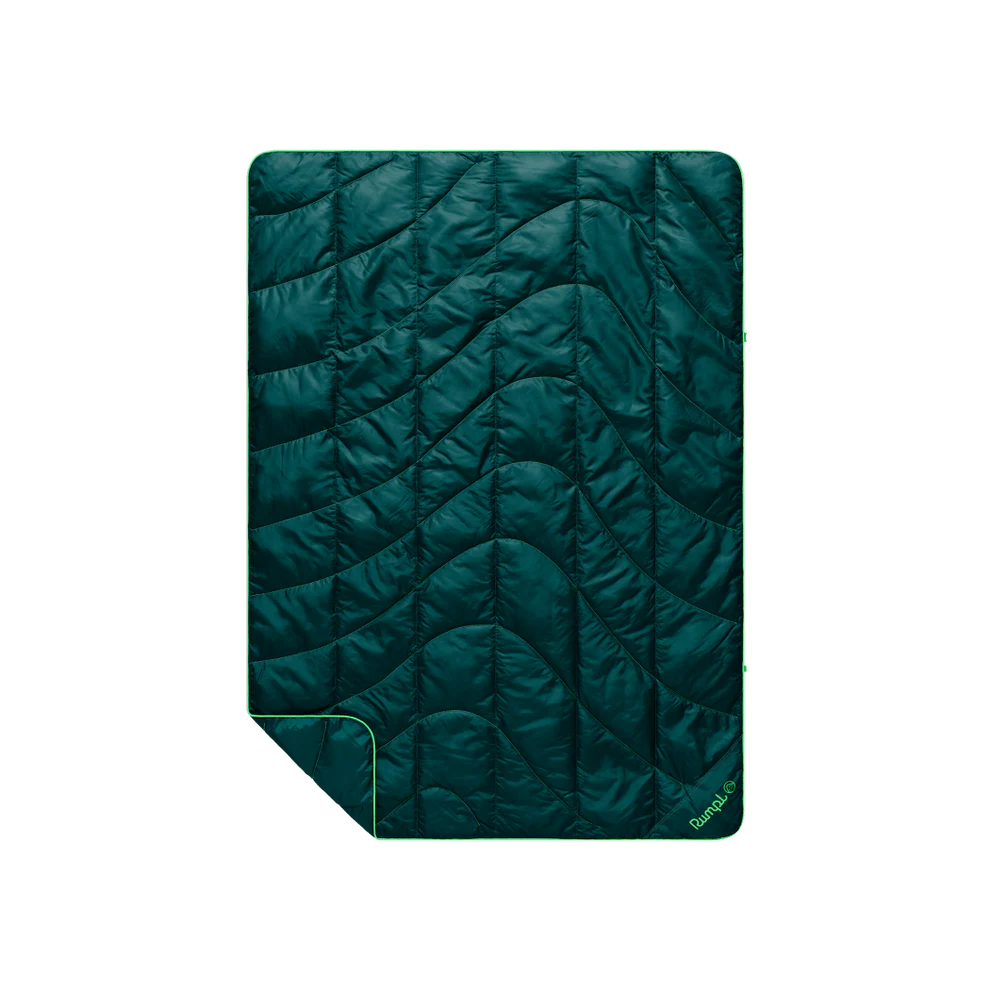 Travel Puffy Blanket - Sea Foam