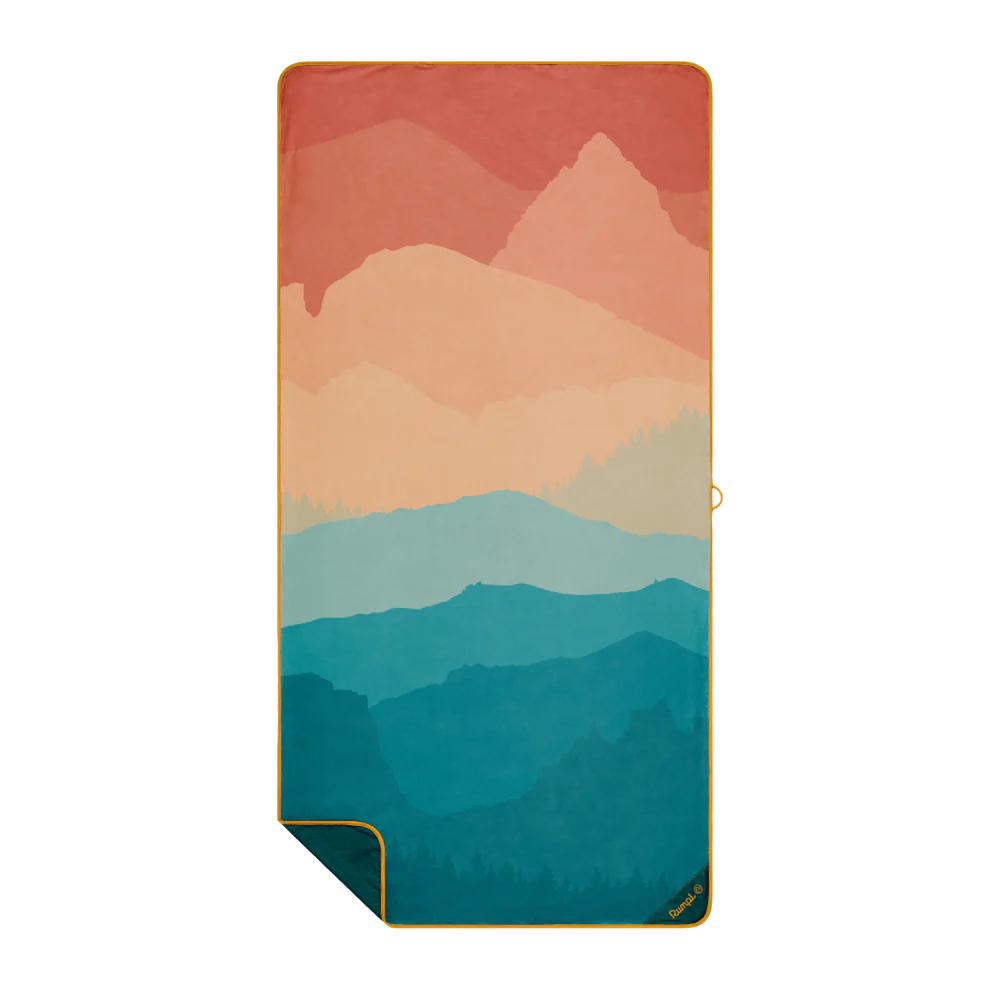 Tech Towel - Rocky Mountain Sunset Fade
