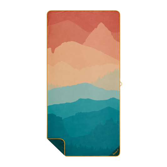 Tech Towel - Rocky Mountain Sunset Fade