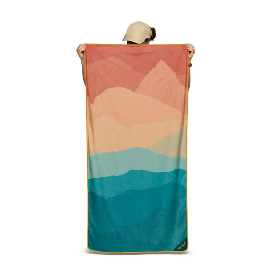 Tech Towel - Rocky Mountain Sunset Fade